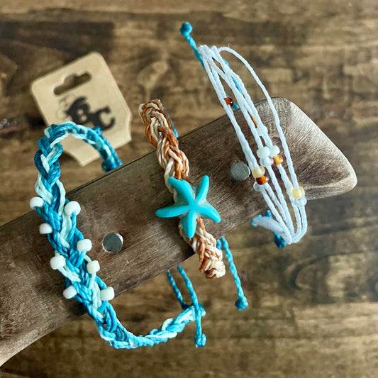 Starfish Bracelet Set