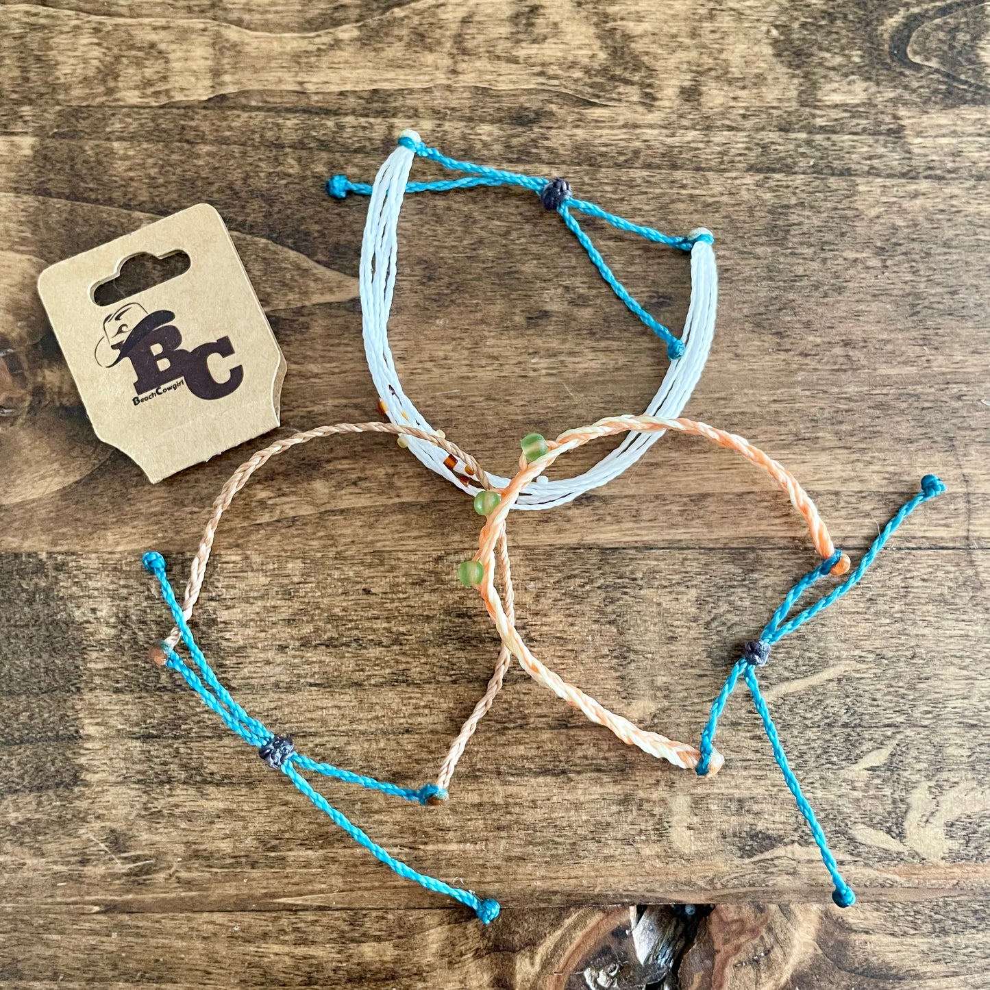 Sea Glass Bracelet Set