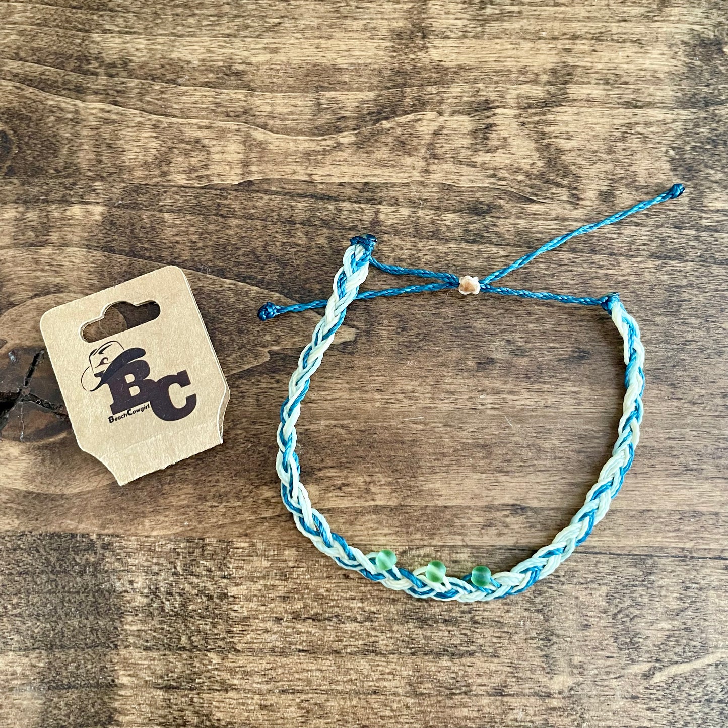 Sea Glass Anklet