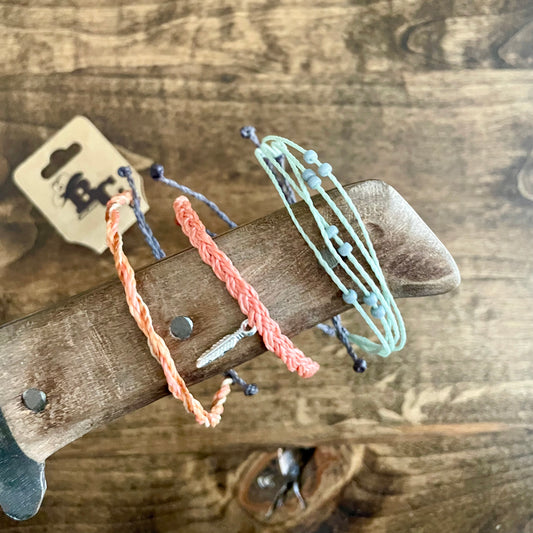 Feather Bracelet Set